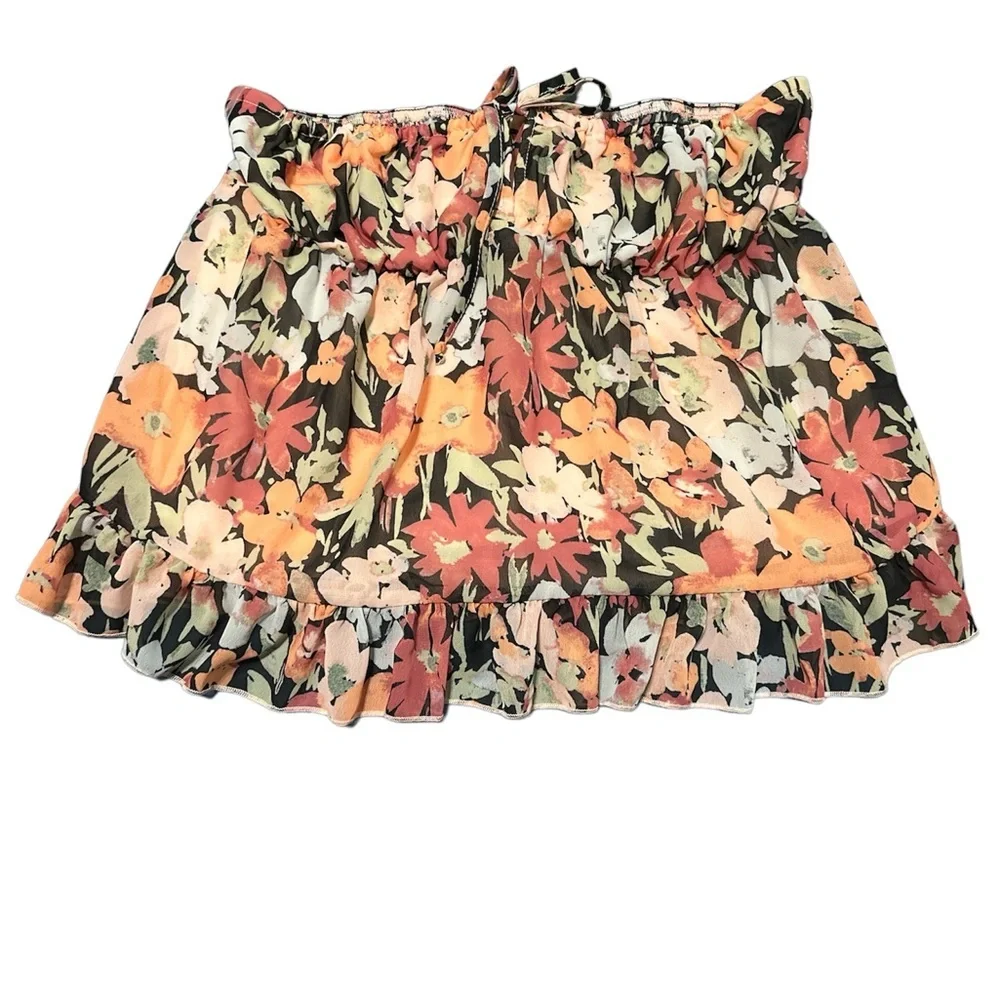 PacSun LA Hearts Strapless Chiffon Babydoll Tube Top - Picture 4 of 9
